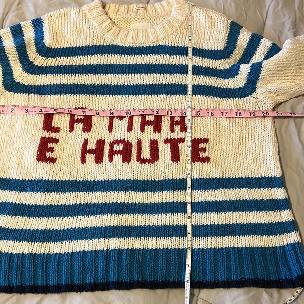 MOTHER  “la mar e haute” sweater - Picture 5 of 5